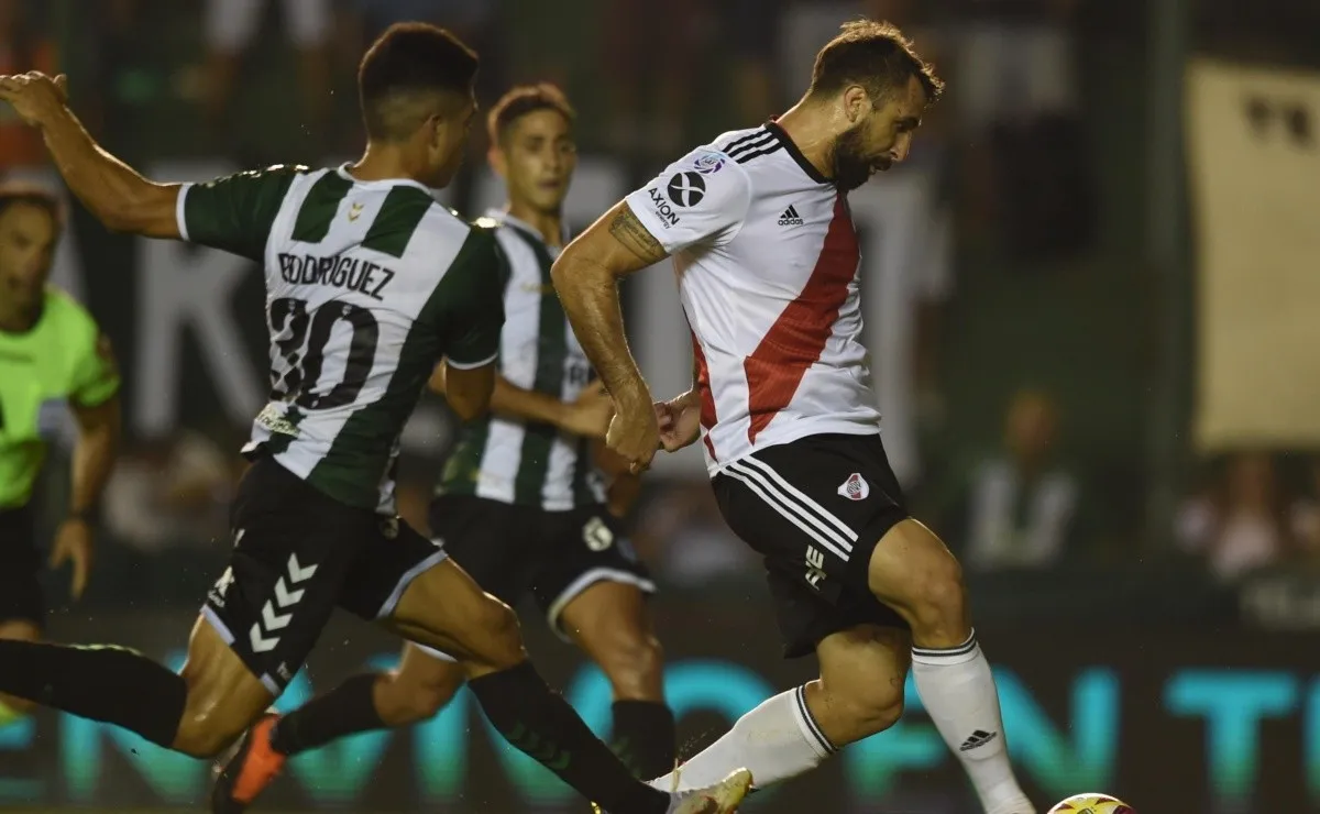 Pratto convirtió el único gol del Millo en el empate ante Banfield.
