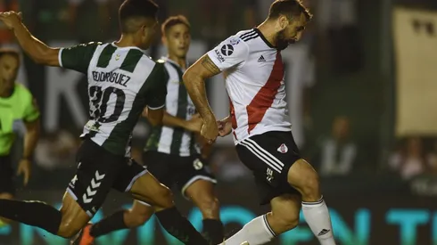 Pratto convirtió el único gol del Millo en el empate ante Banfield.