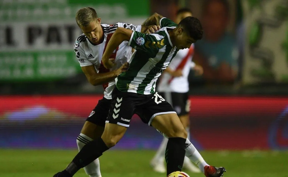 River no logró imponer la idea de juego pretendida por Gallardo y rescató un punto.