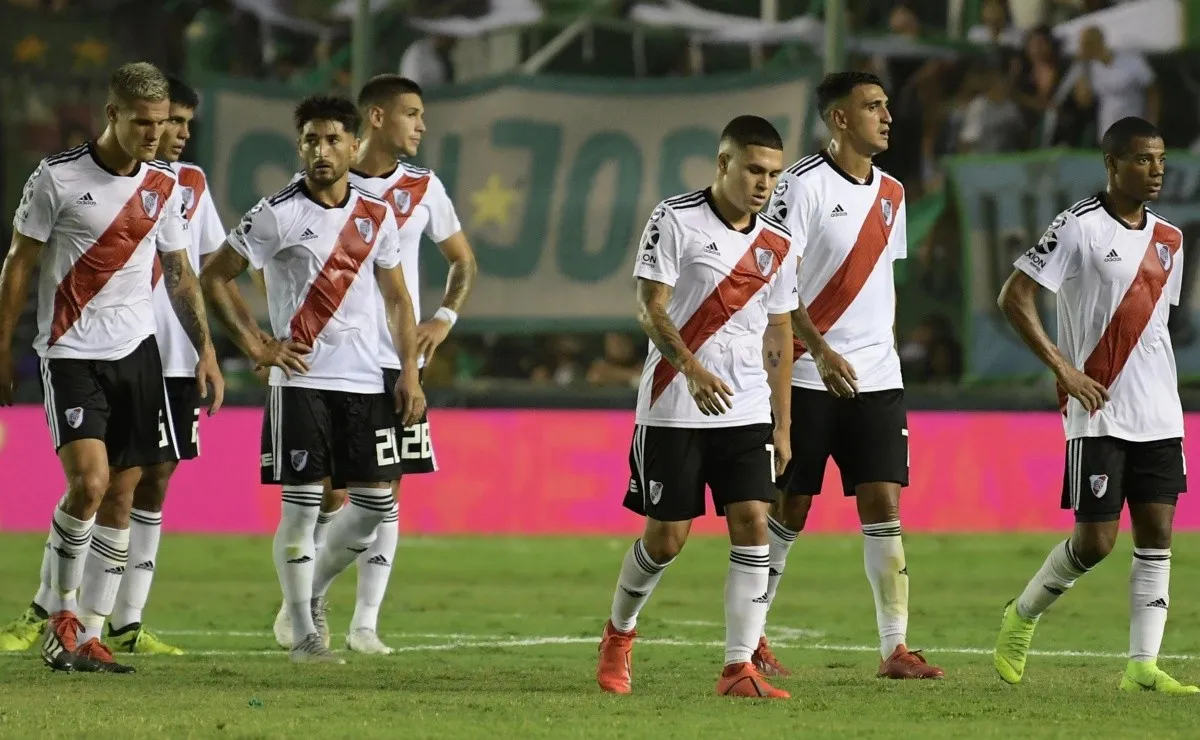 El Millonario nunca pudo ejercer el control del partido y tan sólo se llevó un empate cerca del final contra Banfield.