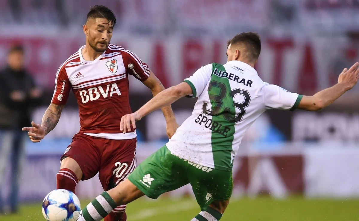 Milton Casco, un pilar de la defensa de River.