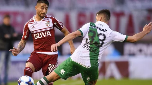 Milton Casco, un pilar de la defensa de River.