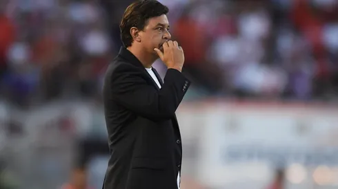 El DT de River habló sobre la noche difícil que tuvo el defensor.