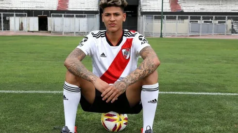 Jorge Carrascal se sumó al plantel hace apenas 12 días. (FOTO: Diego Haliasz - Prensa River)