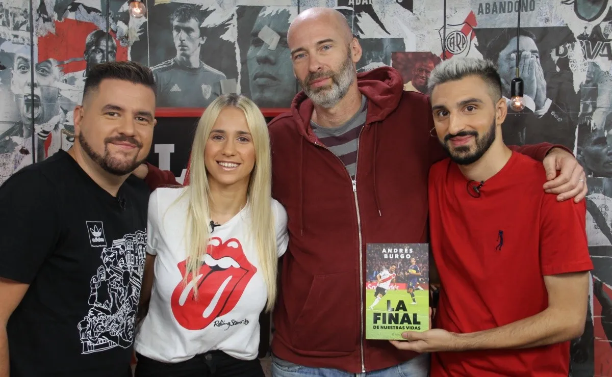 Andrés Burgo sacó dos libros sobre River, uno sobre el descenso y el otro sobre la final en Madrid