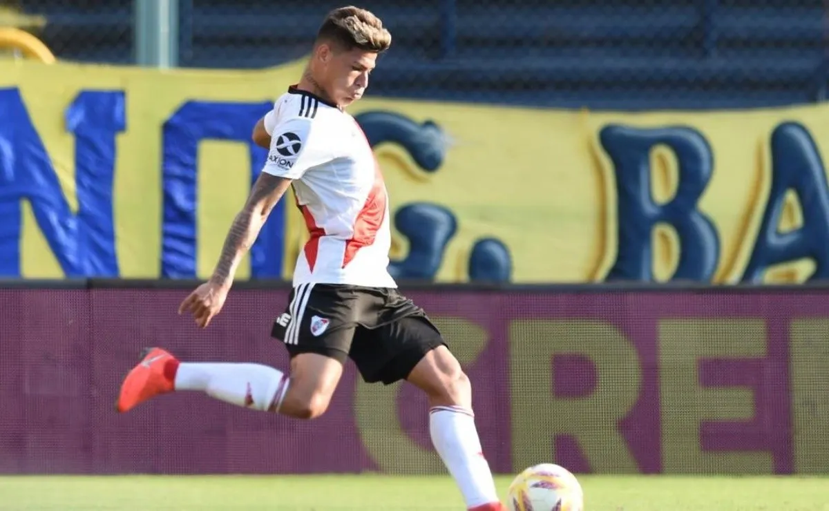 Carrascal hizo su presentación en la Reserva de River.