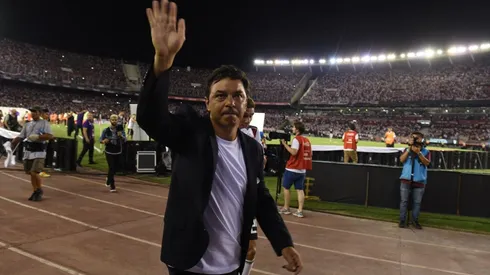 Marcelo Gallardo se fue muy conforme con el rendimiento del equipo ante Racing.