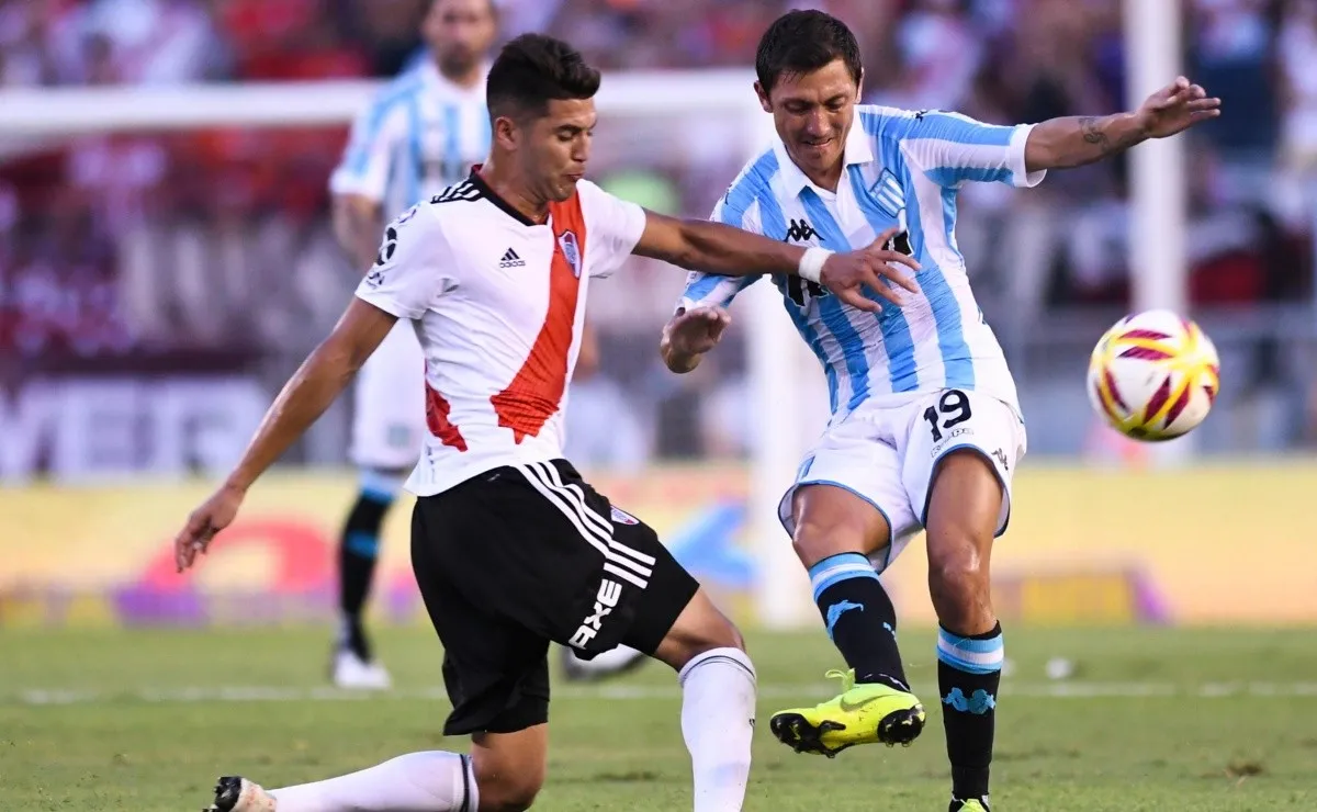 Palacios cumplió un buen papel ante Racing.