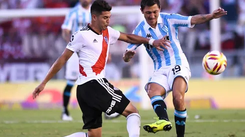 Palacios cumplió un buen papel ante Racing.