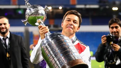 Gallardo y la Copa Libertadores que River le ganó a Boca.
