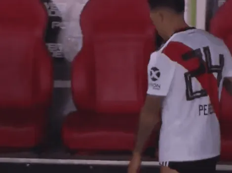 La bronca de Enzo Pérez por su molestia muscular