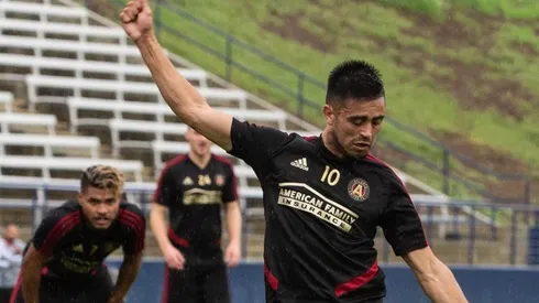 El Pity la rompió en un amistoso con Atlanta United.