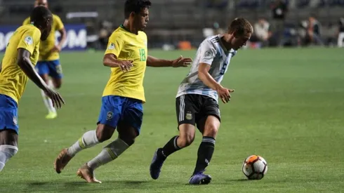 Argentina cayó con Brasil en el Sudamericano Sub-20.