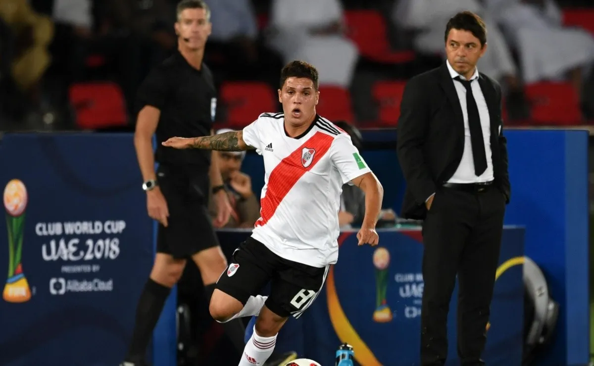 Quintero aseguró que puede saber cuál es el estado de ánimo de Marcelo Gallardo con sólo mirarlo.