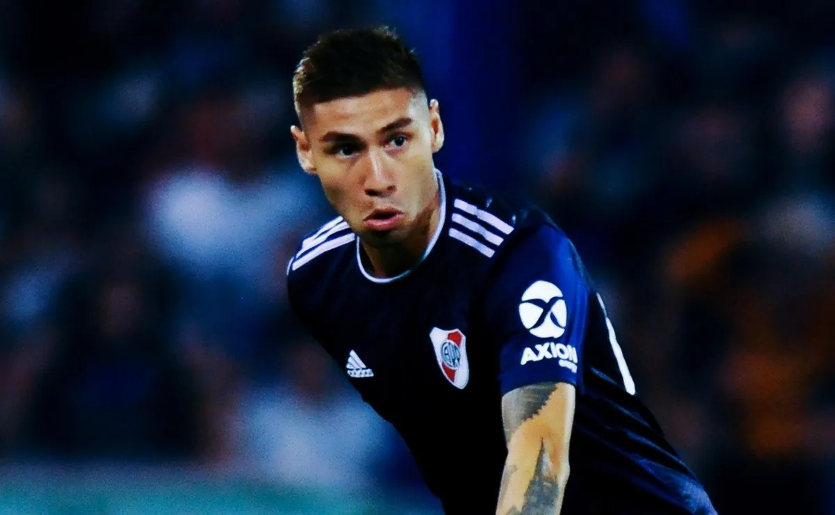 Además del esguince, Gonzalo Montiel tuvo dos distensiones desde que forma parte del plantel profesional. (FOTO: Getty)