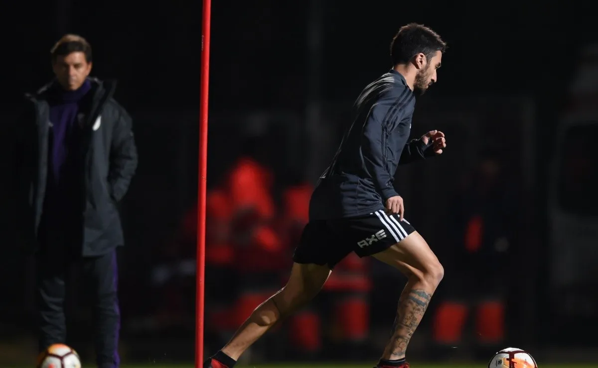 El técnico de River explicó en qué situación se encuentra Nacho, quien no formará parte de la lista de convocados.
