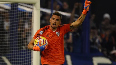 Armani detuvo su primer penal en River dentro de los 90 minutos.