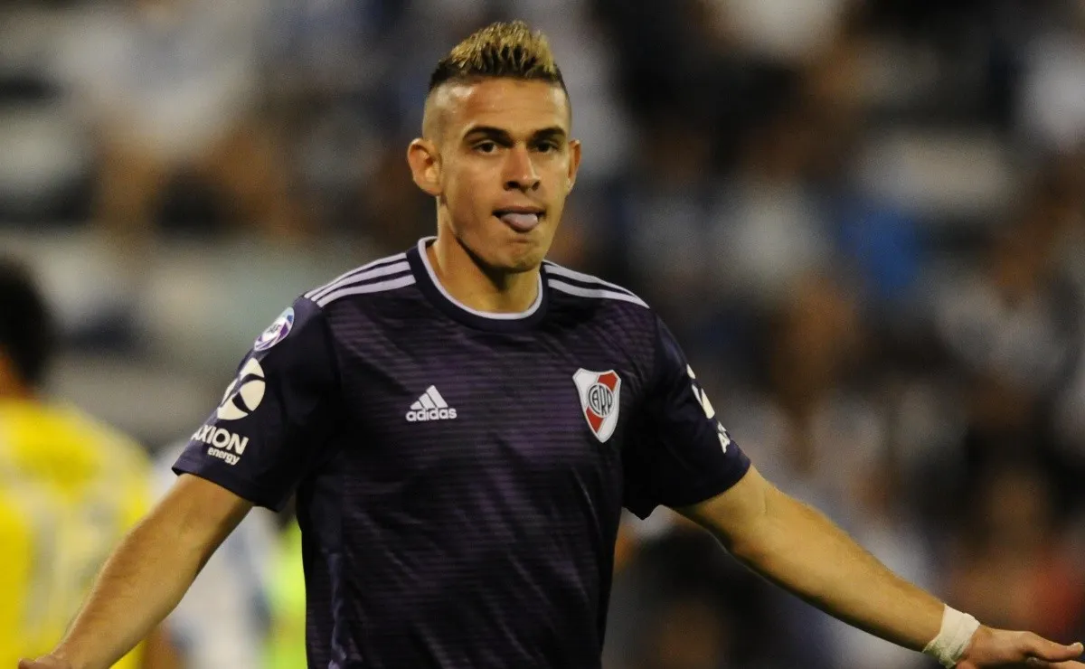 El colombiano llegó a los 20 goles en 61 partidos oficiales disputados en River