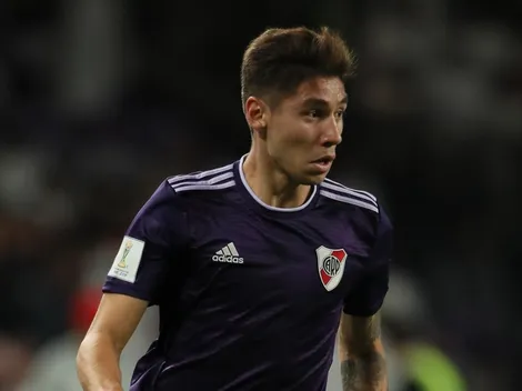 Montiel sufrió un esguince de tobillo