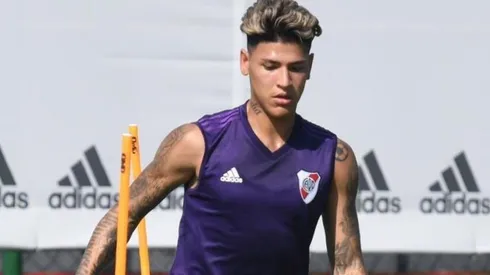El colombiano realizó su primera práctica junto al plantel profesional.