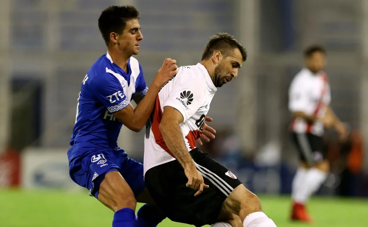 Lucas Pratto, uno que jugó en los dos equipos.