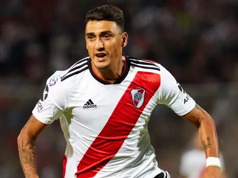 Suárez tuvo un debut positivo en River, golazo incluido