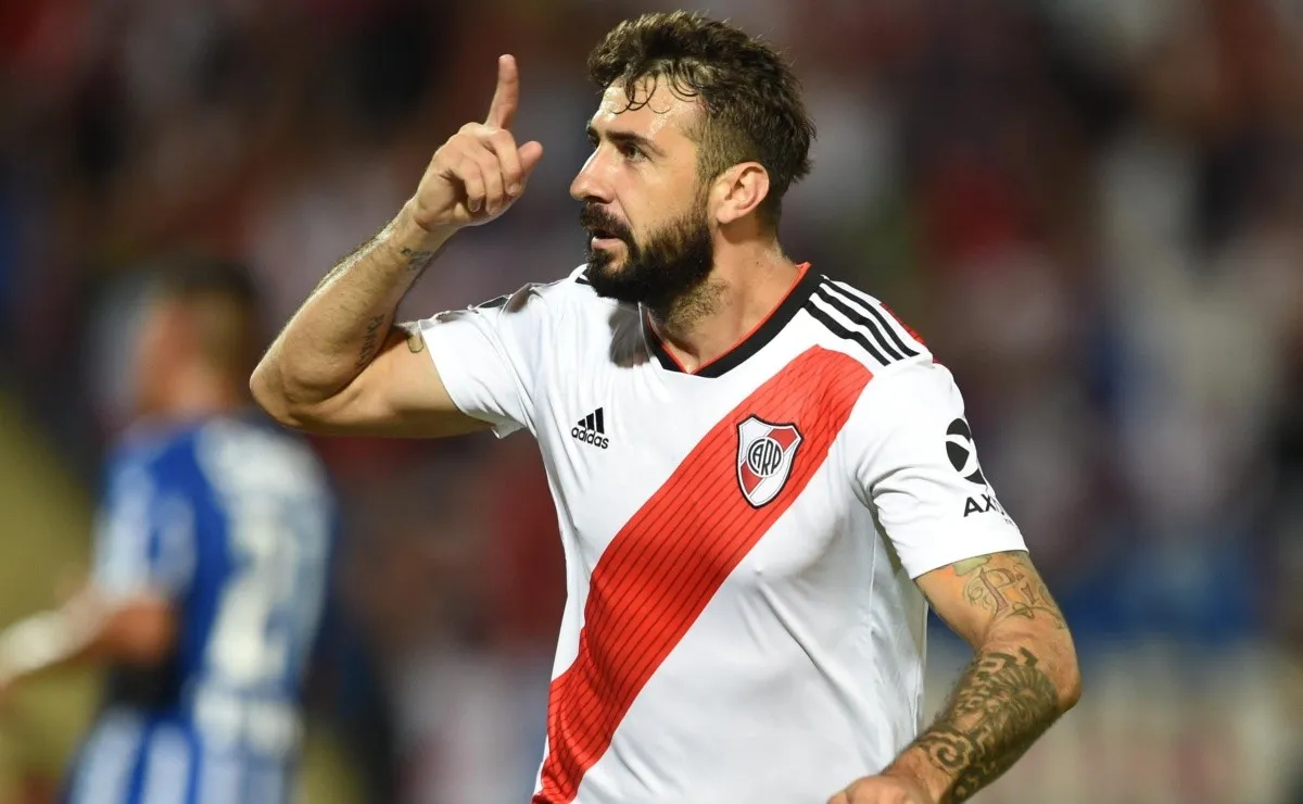 Lucas Pratto se fue conforme con el rendimiento de River tras la victoria ante Godoy Cruz.