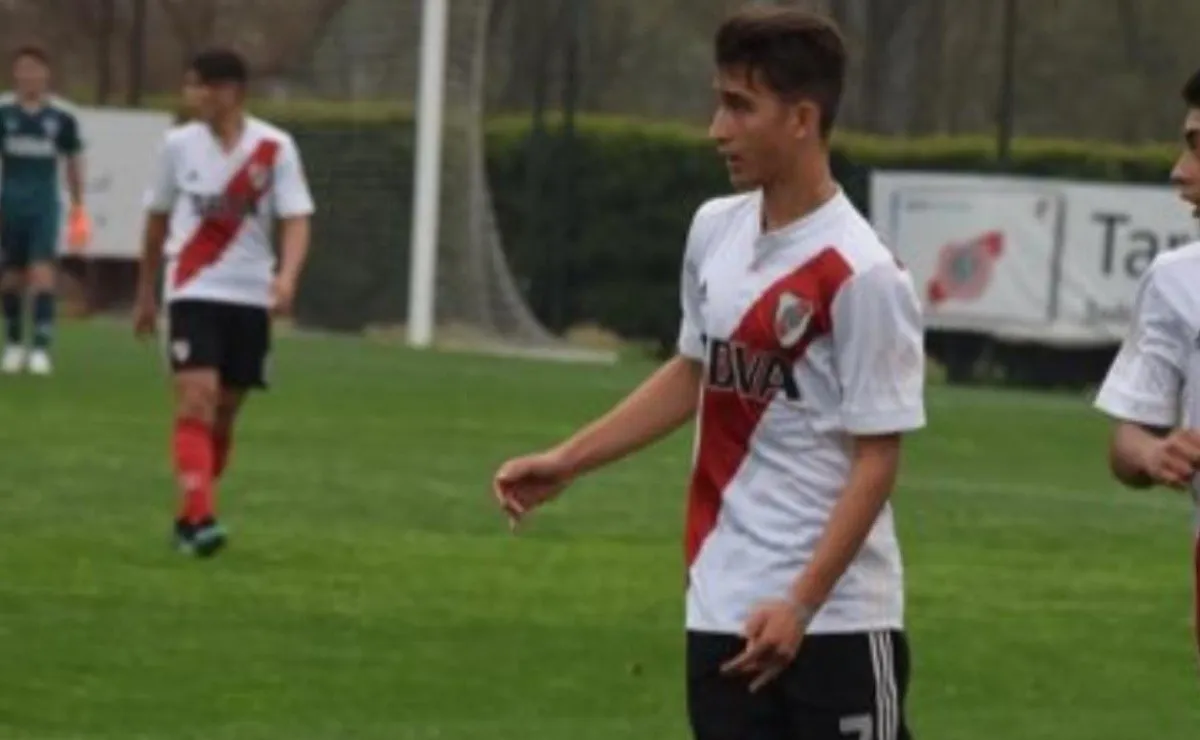 Tiago Geralnik, uno de los convocados. Es volante ofensivo y tiene una gran pegada
