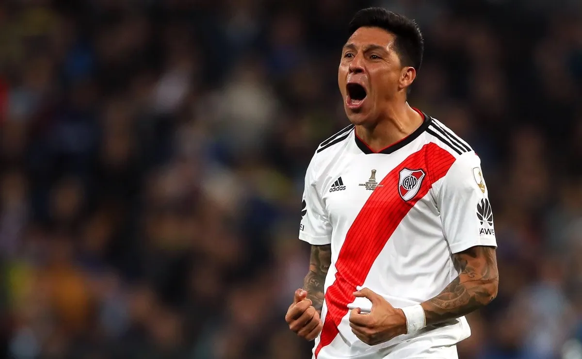 Enzo Pérez llegó a River en julio de 2017, a cambio de 2.250.000 euros. (FOTO: Getty)