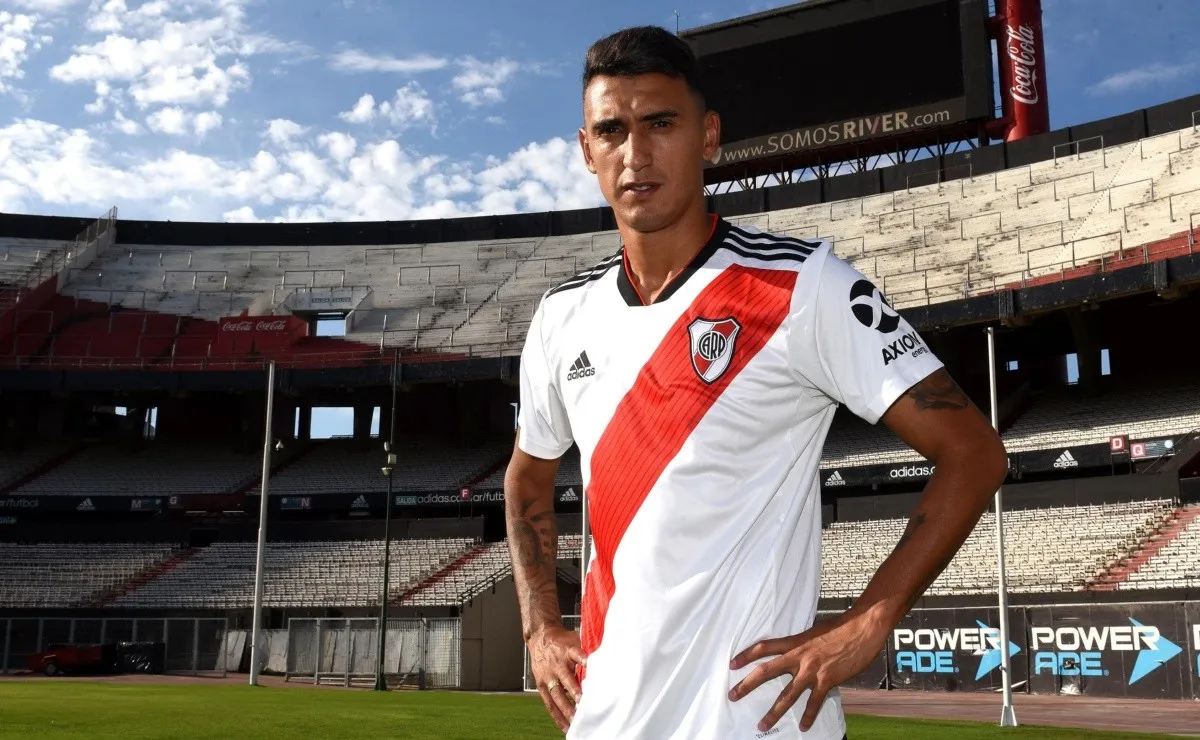 El nuevo jugador de River, convocado para el partido ante Godoy Cruz.