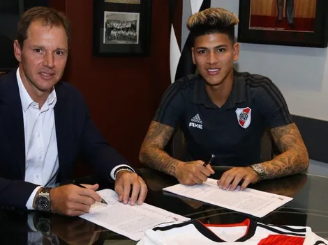 Carrascal firmó su contrato y ya es jugador de River