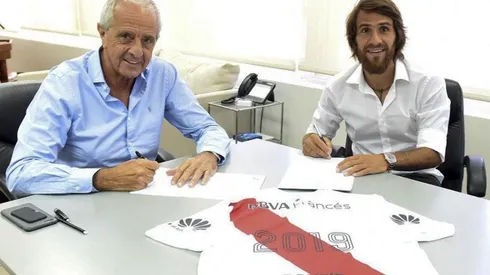 Rodolfo D'Onofrio confirmó la intención de renovarle el contrato a Leonardo Ponzio.