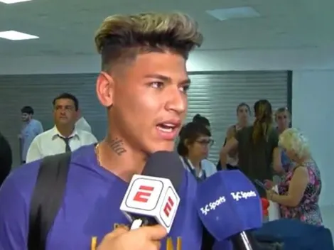 Carrascal llegó a la Argentina y mostró su ambición