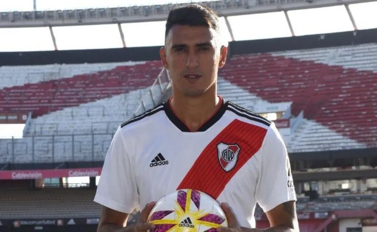 Matías Suárez habló oficialmente como jugador de River.
