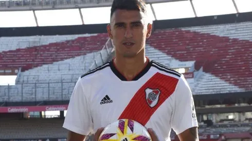 Matías Suárez habló oficialmente como jugador de River.