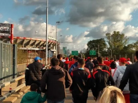 Los accesos para River vs. Patronato