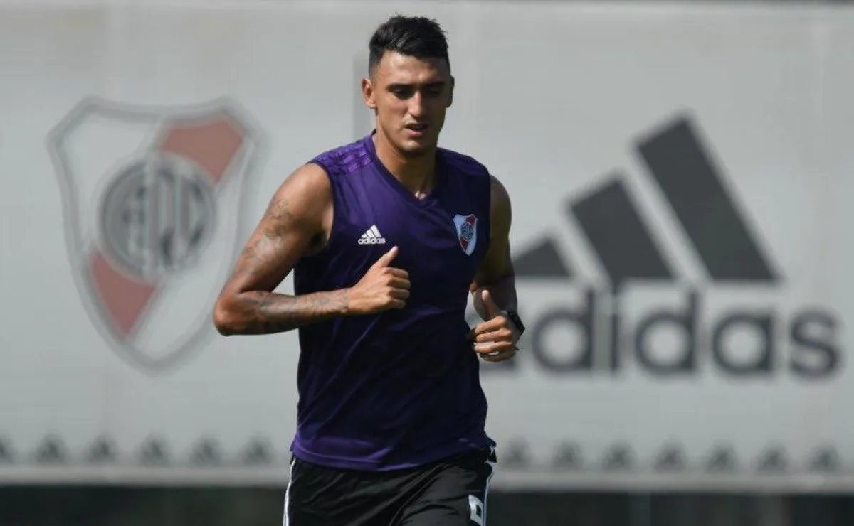 Se pudo ver al cordobés con el número 9 en su short.