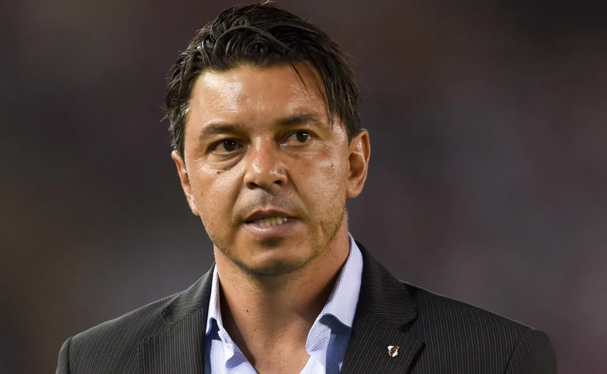 Como DT de River, Marcelo Gallardo dirigió cuatro veces oficiales ante Unión: dos triunfos y dos empates. (FOTO: Getty)