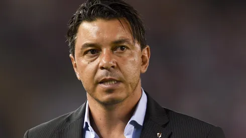 Como DT de River, Marcelo Gallardo dirigió cuatro veces oficiales ante Unión: dos triunfos y dos empates. (FOTO: Getty)