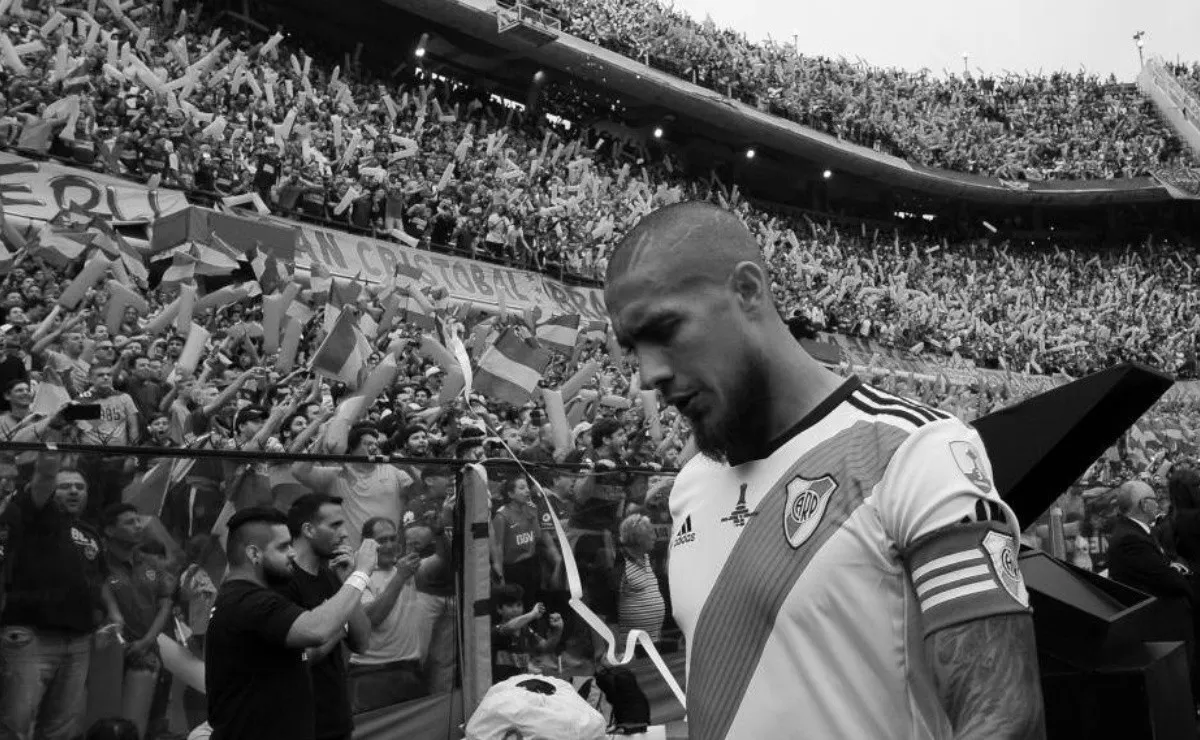 Jonatan Maidana se consagró dos veces campeón de la Copa Libertadores en River.