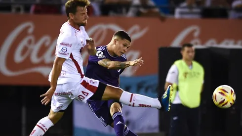 Juanfer marcó el gol del descuento ante Unión y le dio sentido a varios ataques