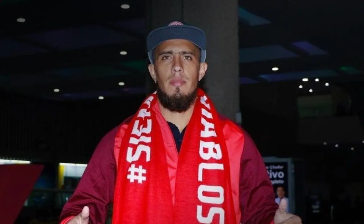 Maidana, con los colores de Toluca.