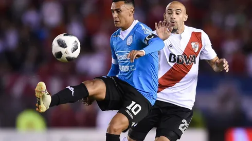 Suárez surgió de Belgrano, donde fue compañero de Luciano Lollo, y luego jugó 8 años en Anderlecht. (FOTO: Getty)