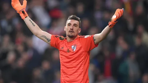 El arquero fue autocrítico con el juego de River y con el estado del campo de juego