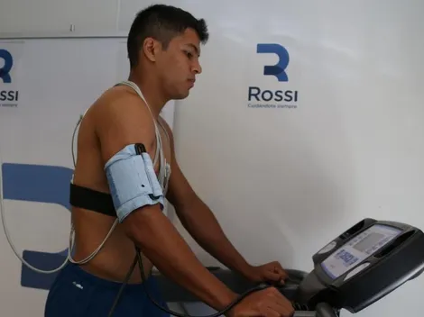 Robert Rojas se realizó la revisión médica 