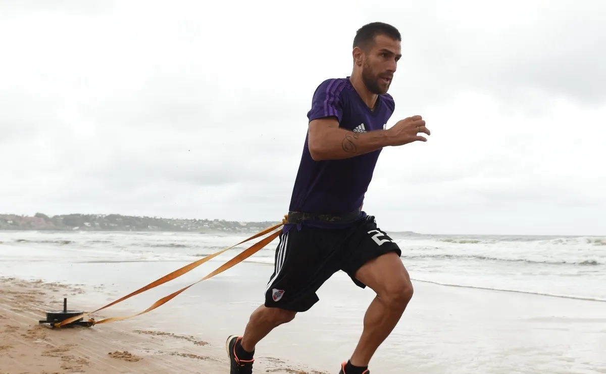 Ponzio no padece molestias, sin embargo la idea del cuerpo técnico de River es cuidarlo.