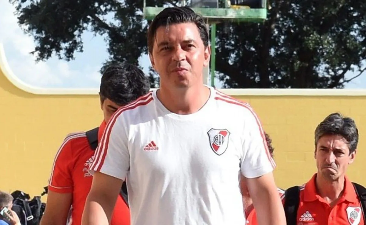 Gallardo tiene entre ceja y ceja los próximos encuentros de River.