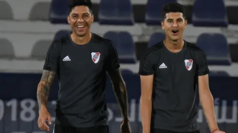 River se prepara para el amistoso en Uruguay.