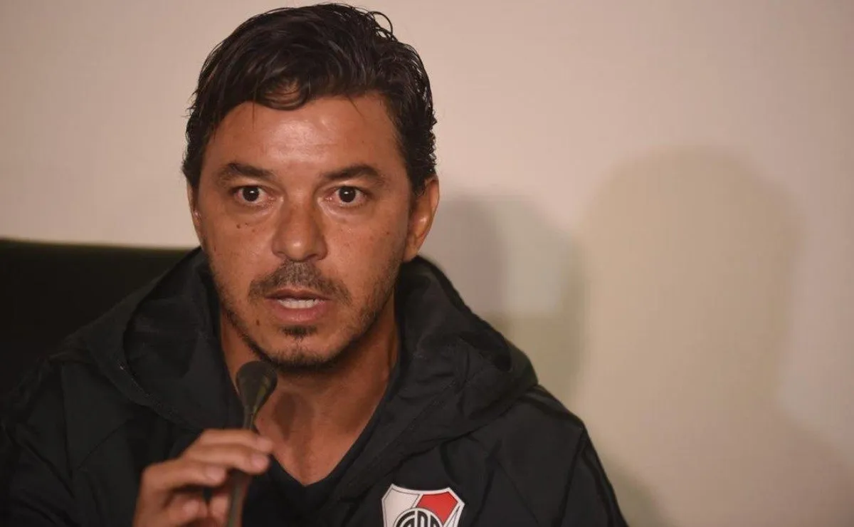 Gallardo habló en conferencia a pocos días del amistoso con Nacional.