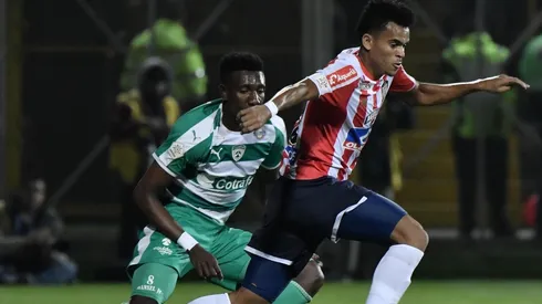 Luis Díaz con la camiseta de Junior.